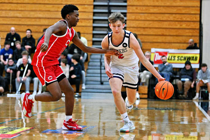 Columbus Lake Oswego boys basketball Les Schwab Invitational December 27 2023 Leon Neuschwander 58